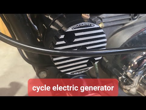 Cycle Electric 12V Generator with Regulator For Harley Touring / Sportster  1965-1984