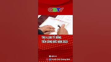 Thu 4.100 tỷ đồng tiền công đức năm 2023 | QBTV #shorts