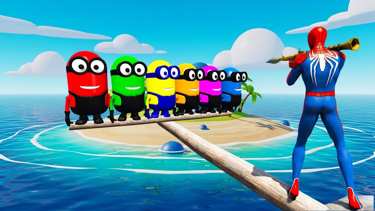 GTA 5 Epic Ragdolls | Spiderman and Super Heroes Jumps/fails Episode #66(Euphoria Physics)