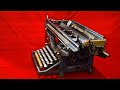 Образцовая Ундервудъ 2 - серия.1925 год.Vintage.Underwood №5.Typeewriter.Restoration.