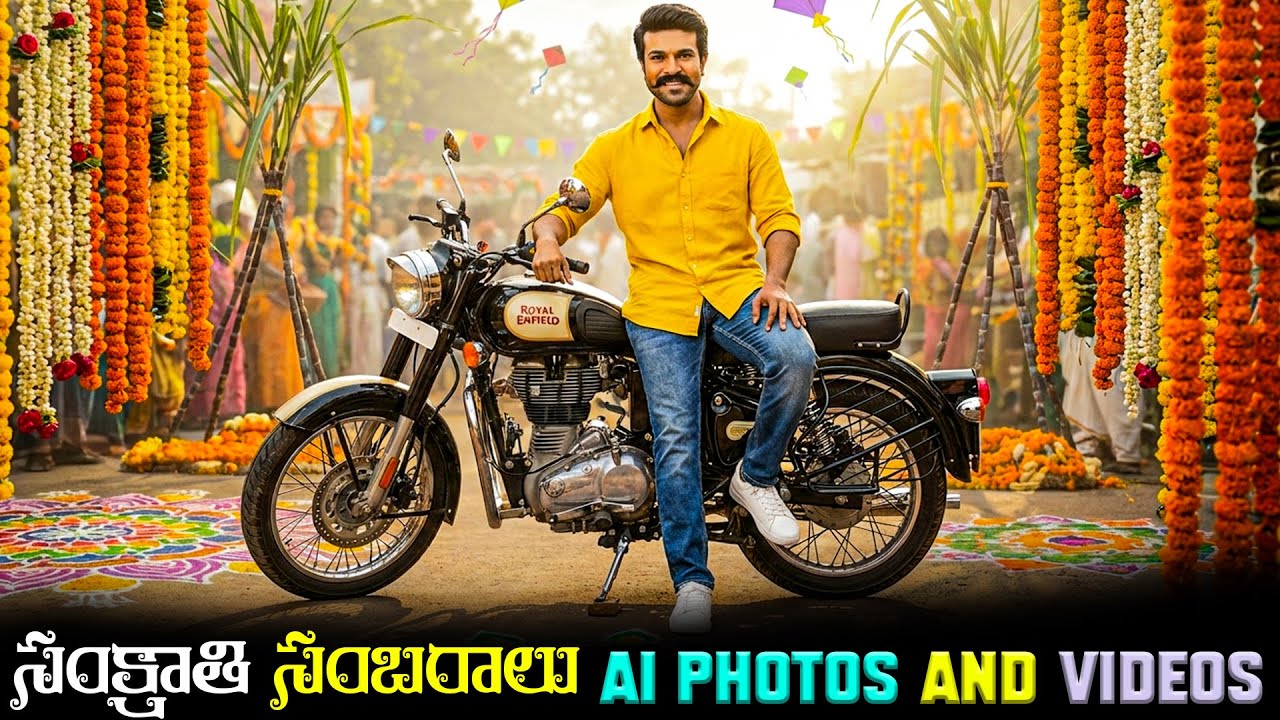 సంక్రాతి Ai Photos 🌾| Free 20+prompts⚡| Sankranti Ai photo Editing 🔥