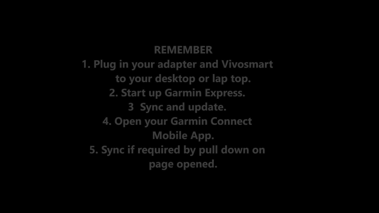 vivosmart hr not syncing to garmin connect youtube hr connect express