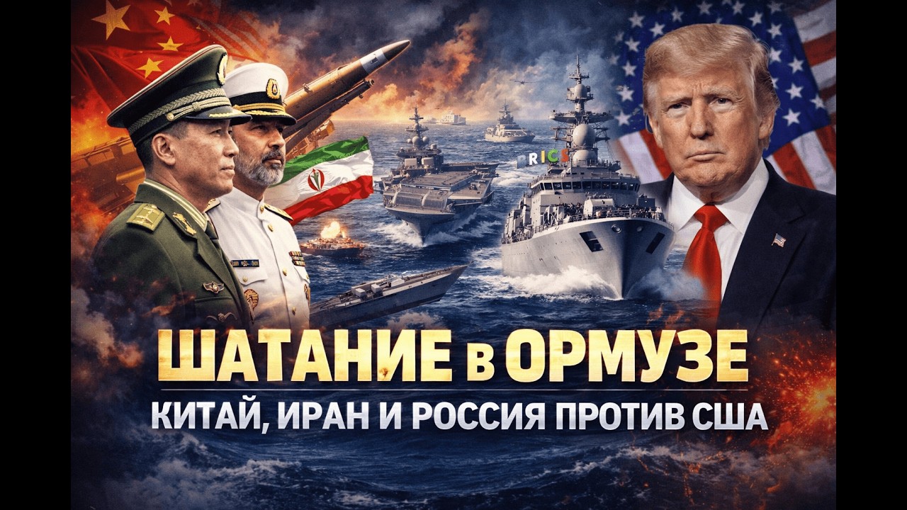 СДЕЛКА С РАКЕТАМИ ВЗОРВЁТ ГОРМУЗ? Китай усиливает Иран, США и Россия стягивают флот