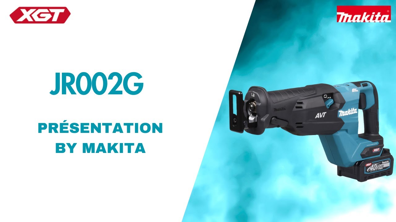 Présentation Makita XGT 40V Max Lithium-ion