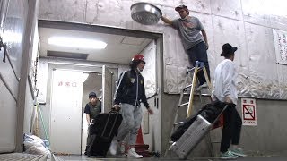 愛用のヤンキースキャップをメットにwそして…ww 【SUSHI★BOYSのいたずら#110】