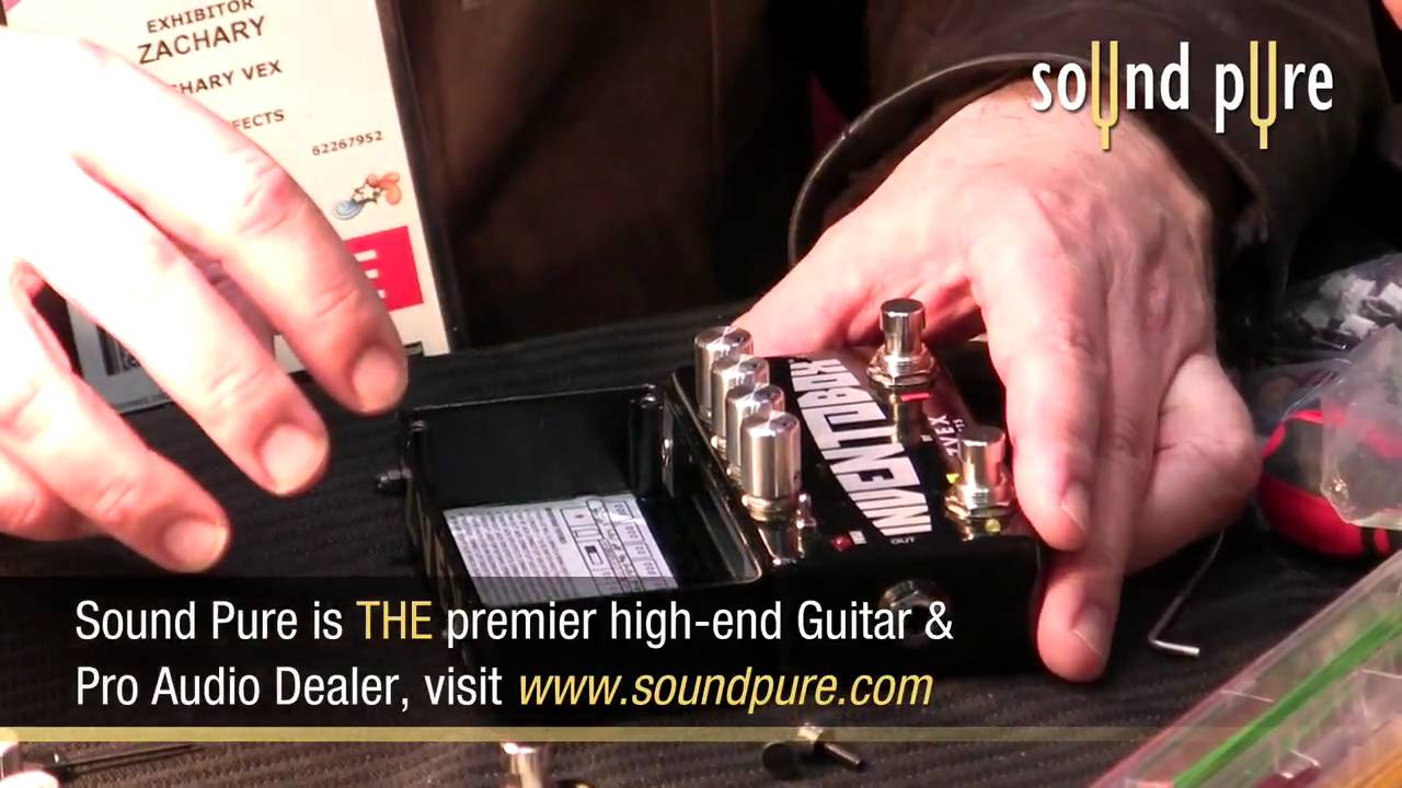ZVEX INventobox Demo & Details w/ Zachary Vex Part 2 - NAMM 2010