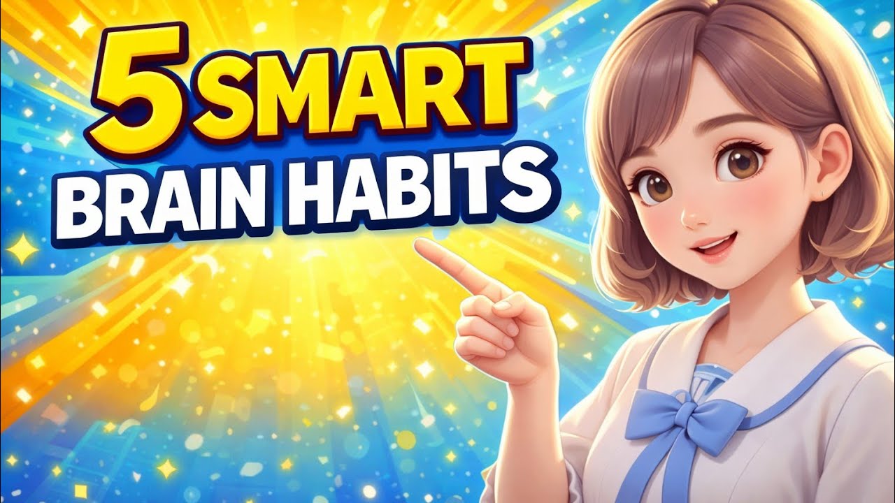 5 Habits to Make Your Brain Sharp & Smart without studying.