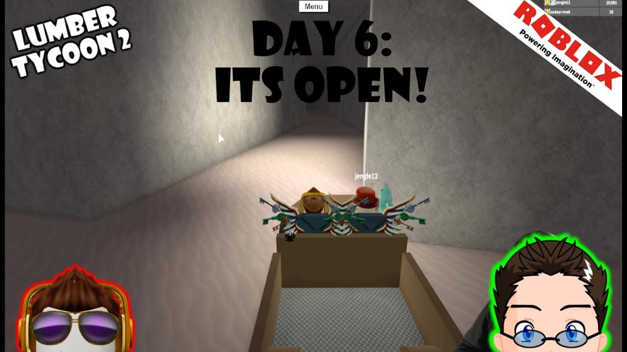 Roblox Lumber Tycoon 2 Cave Day 6 Backward With Jengle12 - roblox lumber tycoon 2 faster ice wood money by heath haskins