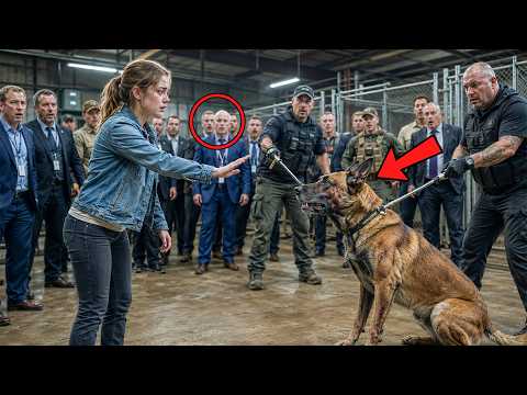 SEAL’s Daughter Walked Into a Retired K9 Auction Alone — The Dogs Froze When She Said Her Dad’s Name