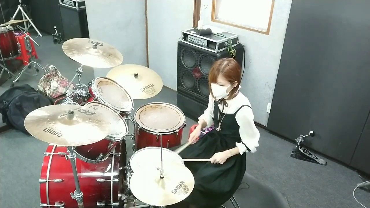 ZARD   揺れる想い(初心者ドラム)