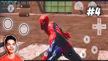 Spiderman Web of Shadows Android Gameplay | part 4 | TheHarshGahalot
