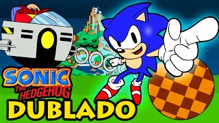 🔵 SONIC 1 DUBLADO 🦔 TODAS AS CUTSCENES!