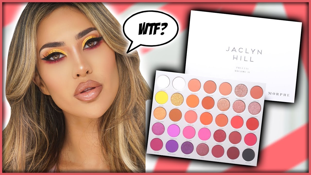 JACLYN HILL x MORPHE VOLUME 2 PALETTE REVIEW + SWATCHES BrittanyBearMakeup YouTube