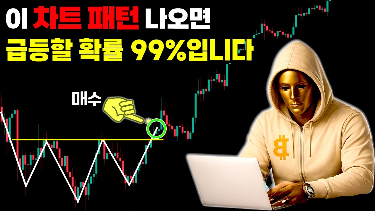 보조지표고 나발이고 차트패턴만 알면 크게 먹습니다.
