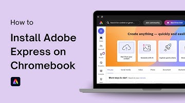 How to Install Adobe Express on Chromebook