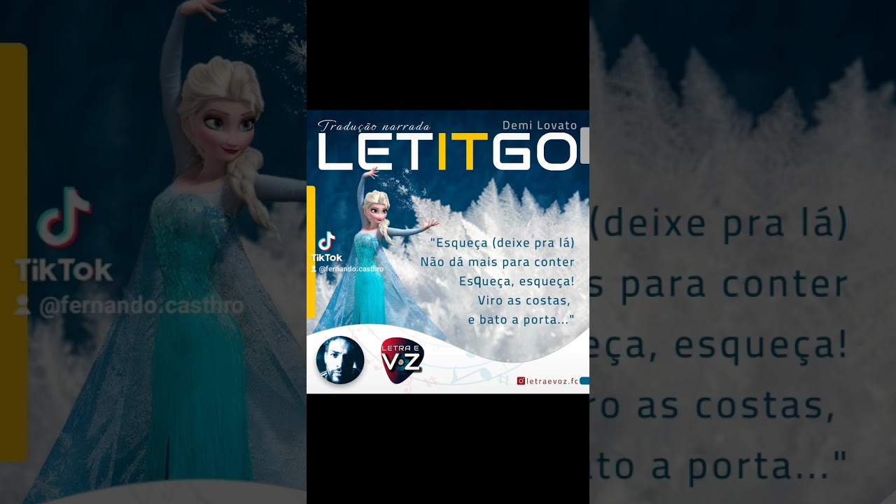 Apontamentos Desapontados: TRADUÇÕES DE LET IT GO