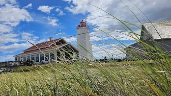 A tour of the beautiful Miscou Island Lighthouse.