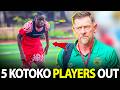 BREAKING NEWS 🔥 5 PLAYERS OUT OF ASANTE KOTOKO 🇦🇹 VS LIONS 💯 KOFFI BINI, ASSAH, ANTWI, UMAR & OFORI
