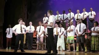 The Book of Mormon Los Angeles Curtain Speech by Gavin Creel & Jared Gertner