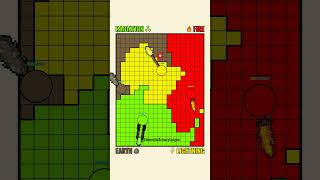 Elemental Weapon Ball Territory War 37(☢️v🔥v🪨v⚡)