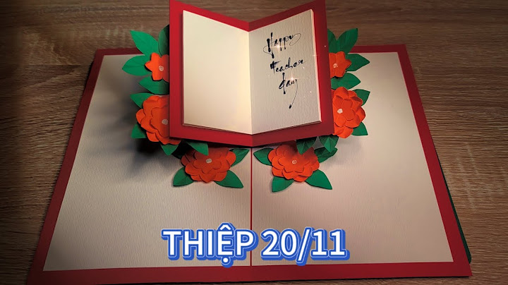 Hướng dẫn làm thiệp 3d Informational