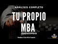 TU PROPIO MBA (Maestría de Negocios, Liderazgo y Desarrollo Profesional)-Análisis Libros