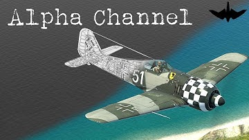 IL2 BoS Alpha Channel Demo | GIMP