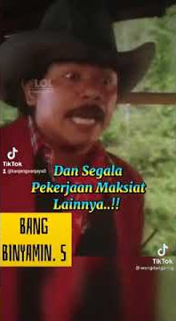 Story WA - Bang Benyamin S