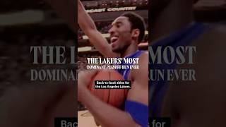Were the 2001 Lakers the Greatest Playoff Team EVER? #nba