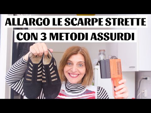 Video: 3 modi per allungare le scarpe nuove