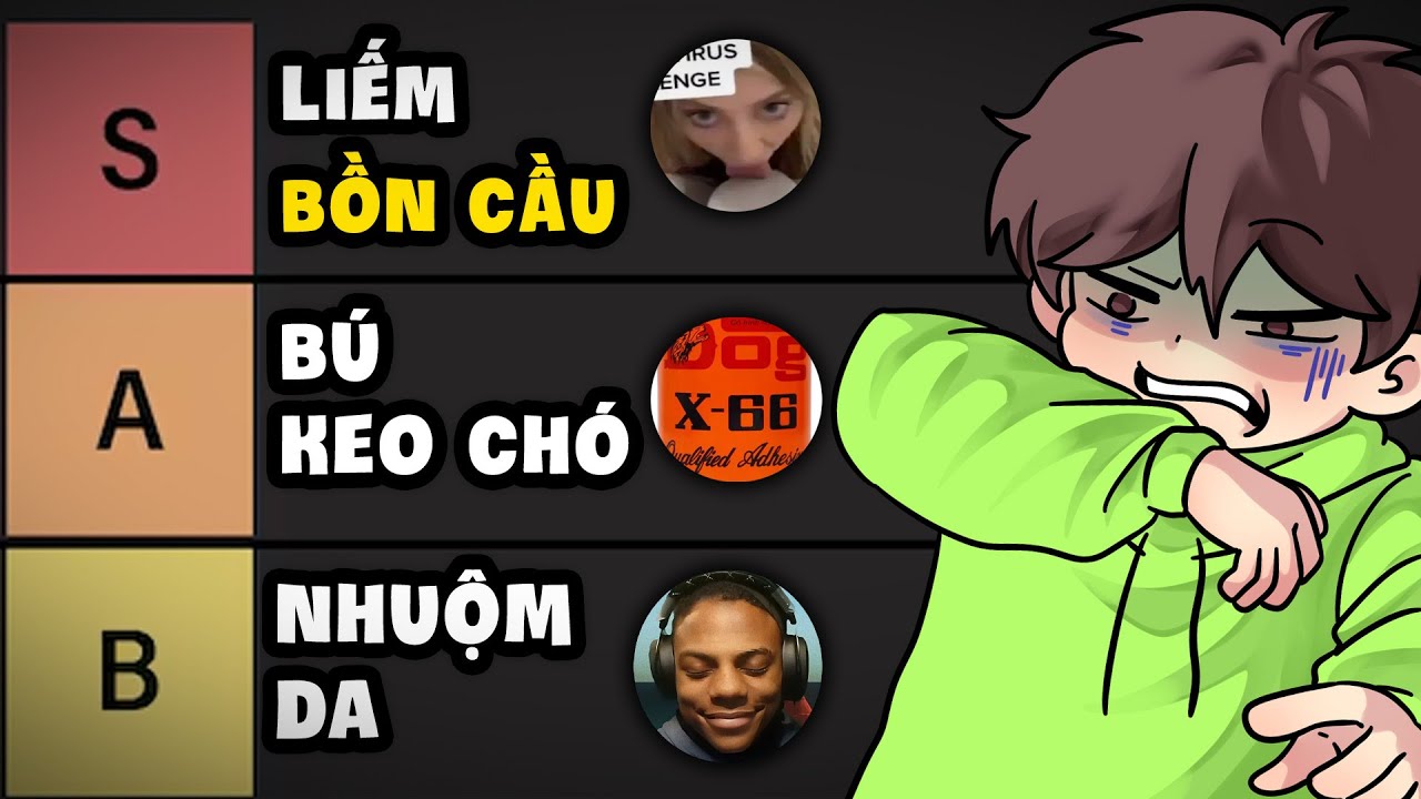 Bảng Xếp Hạng những thử thách Tiktok kì lạ