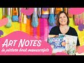 How to use art notes in a childrens picture book manuscript