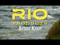 Arbor Knot Tying Instructions - RIO Products