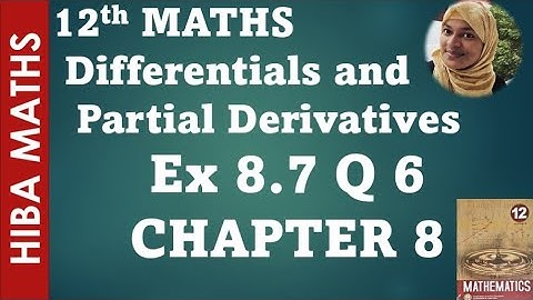 12th maths chapter 8 exercise 8.7 question 6 tn syllabus hiba maths