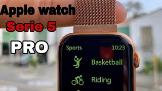 Apple watch serie 5 PRO SUMERGIBLE - YouTube