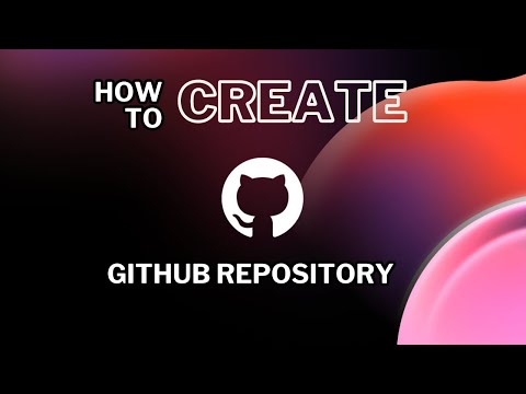 How to create your first GitHub repository