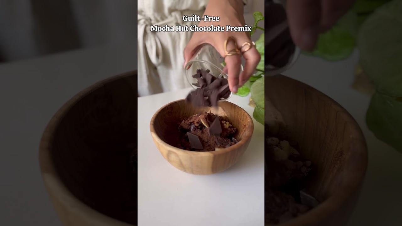 Mocha Hot Chocolate Premix !! Refined Sugar Free & without any cornflour