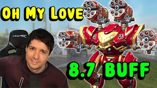 OMG! VORTEX SPECTRE Buffed in 8.7 Update! War Robots Gameplay WR