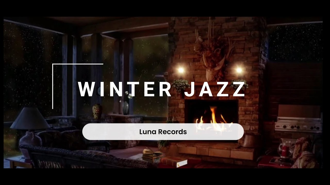 Playlist | 舒適冬日木屋爵士 ❄️ 暖心鋼琴與劈啪壁爐火光聲 | 1 hour