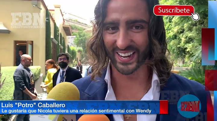 ¡WENDY GUEVARA Y NICOLA PORCELLA DEBERÍAN ANDAR! Potro Caballero dice que le de oportunidad al amor