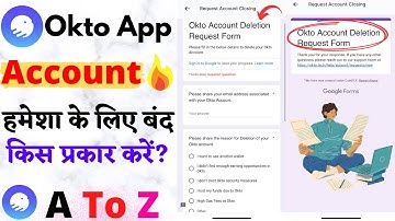 How To Close Okto App Account Online | Deactivate Okto Wallet Permanently