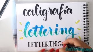Lettering Course  Lesson 1: Differences between Calligraphy and Lettering