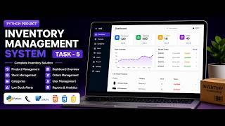 INVENTORY MANAGEMENT SYSTEM using python(project)