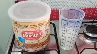 Como Fazer Mingau De Mucilon.