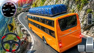 Bus Simulator 3D | पहाड़ी पर बस चलाने का रोमांच - Android गेमप्ले screenshot 4