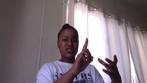 ASL 4 Video Assignment