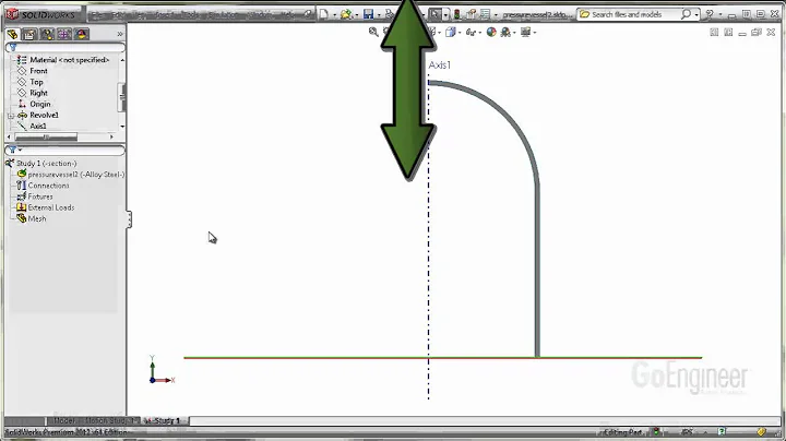 SOLIDWORKS Simulation - Roller/Slider Fixture Example