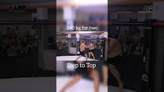 240 kg for two in octagon #shorts #mma #rfp #ukraine #fullfights #fight #octagon #ko #top