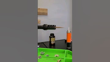 Do you use a brush to clean your rifle bore ??? #gun #tool #diy #satisfying