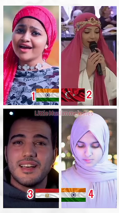 Who sung it better? || Muhammad Nabina❤️#shorts #naat #nasheed #muhammadnabina #hasbirabbi #ytshorts